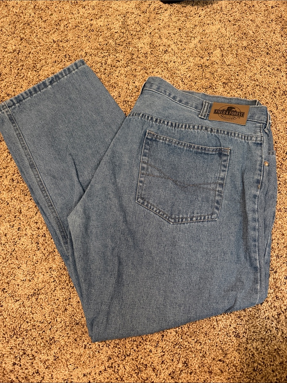 Men’s Blue Straight Jeans